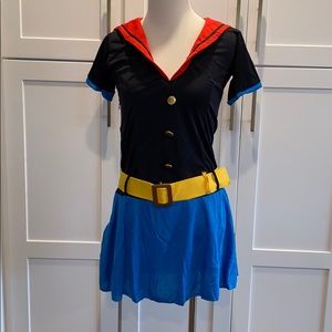 Women’s Popeye Sailor Costume